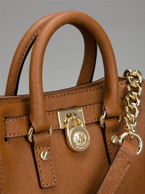 michael kors brown hamilton bag|Michael Kors Hamilton bag discount.